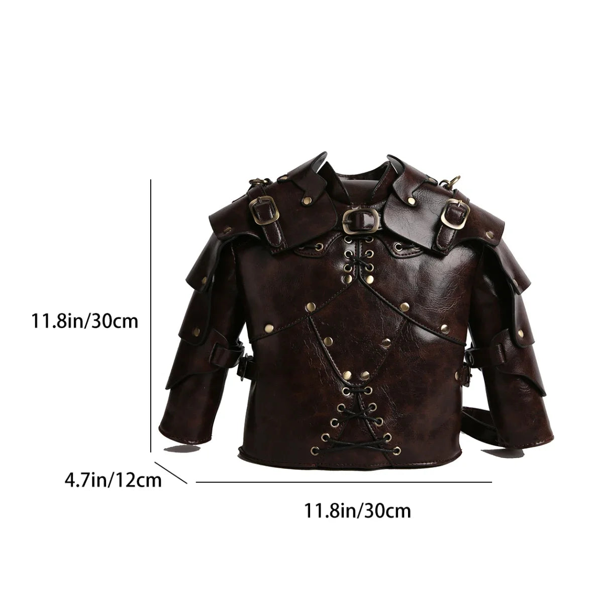 European Brand Design Tactical  Motorcycle Bags Women Clothing Shoulder Rivet Zipper Jacket Bag Black Leather Messenger Handbag