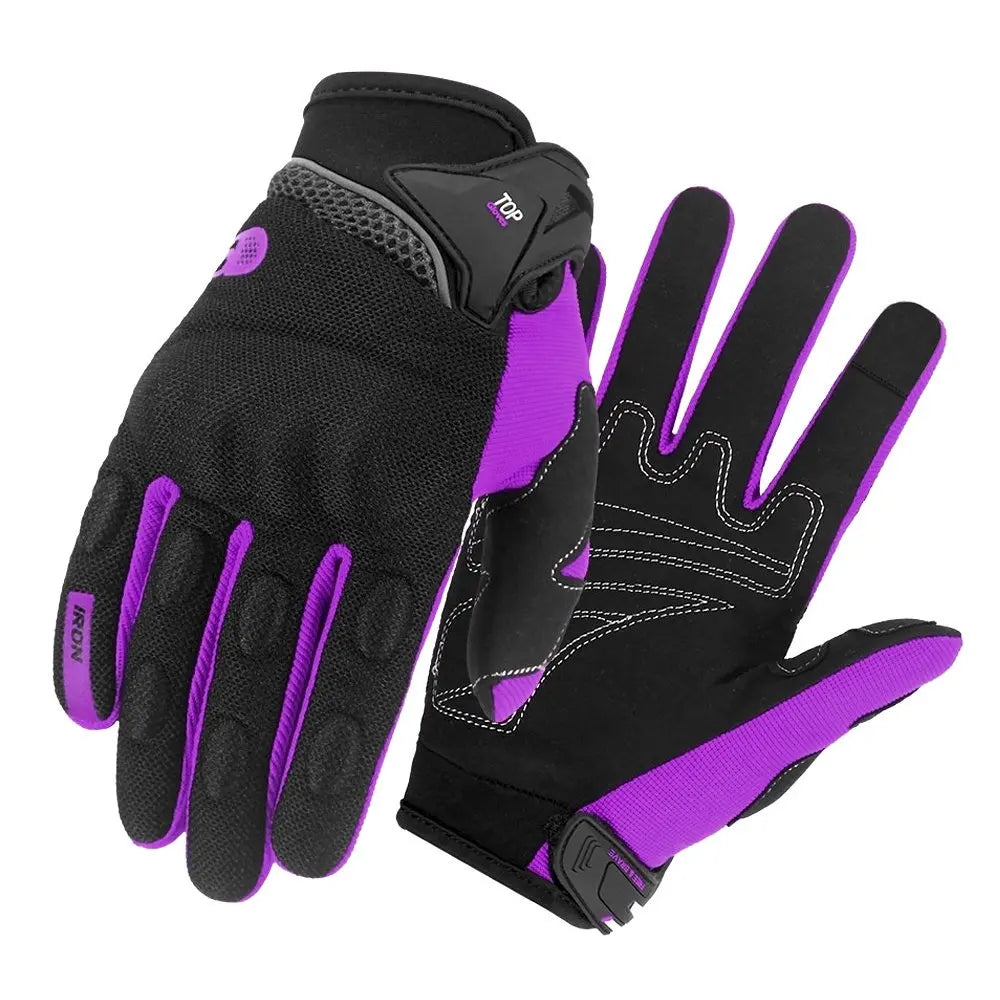 Motorcycle Gloves Women Motocross Full Finger Racing Gloves Touch Screen Moto Riding Gloves Outdoor Non-slip Guantes Moto M-2XL