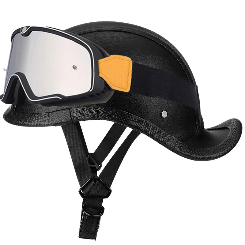 Motorcycle Helmet German Vintage Moto Helmet Retro Casco Moto Helmet Half Face Men Women capacete aberto cascos para moto