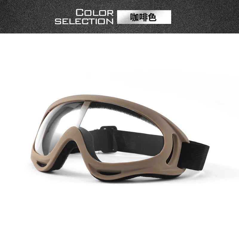 Cross-border X400 goggles motorcycle riding glasses, bicycle outdoor goggles windproof sand ski goggles mask