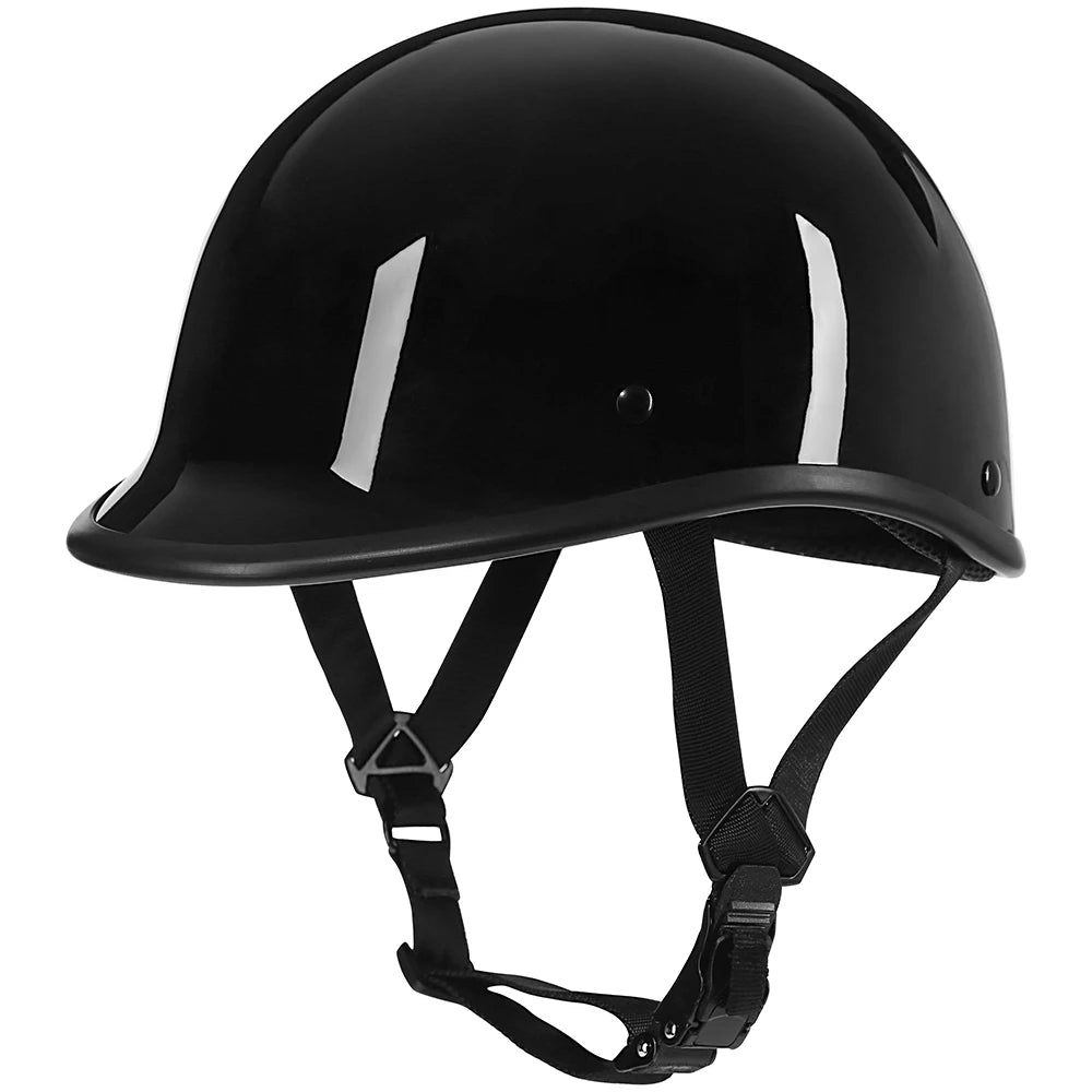 Motorcycle Half Helmet German Vintage Helmet Moto Motorcycle Open Face retro scooter half Helmet Biker Pilot Helmet