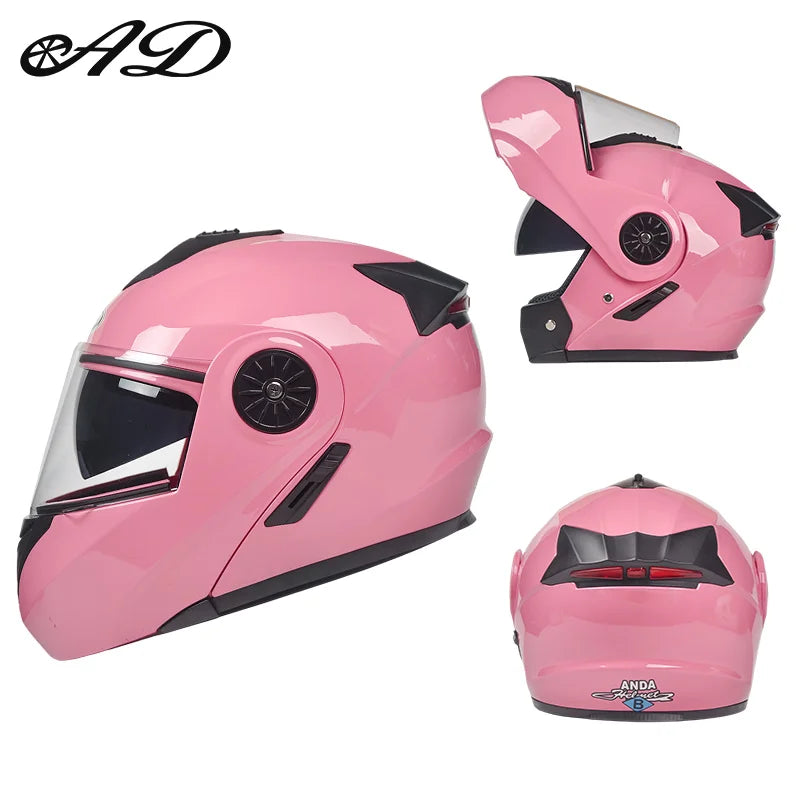 High Quality Unisex ABS Modular Portable Motorcycles Motocross Helmet New Generation Cascos Para Moto Motorbike Helmets Factory