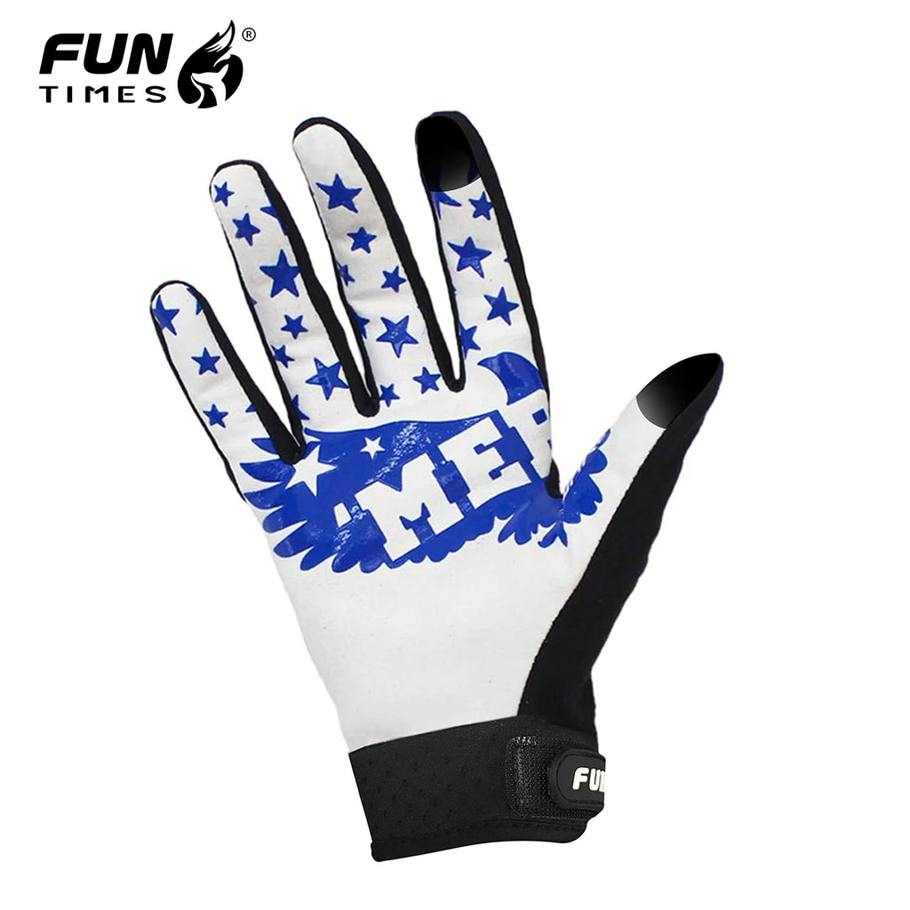 2024 FUNTIMES New Four Seasons Full Finger Outdoor Bicycle Motorcycle Riding Gloves