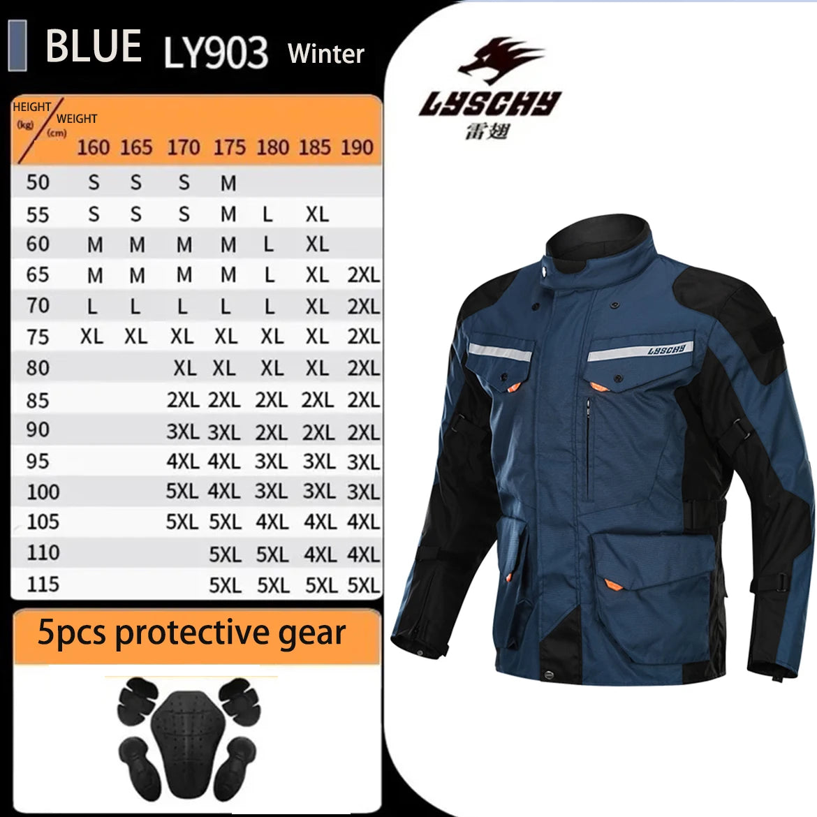 Winter Warm Motorcycle Jacket Pants Suit Waterproof Men Motorbike Riding Moto Jacket Protective Gear Armor Clothing