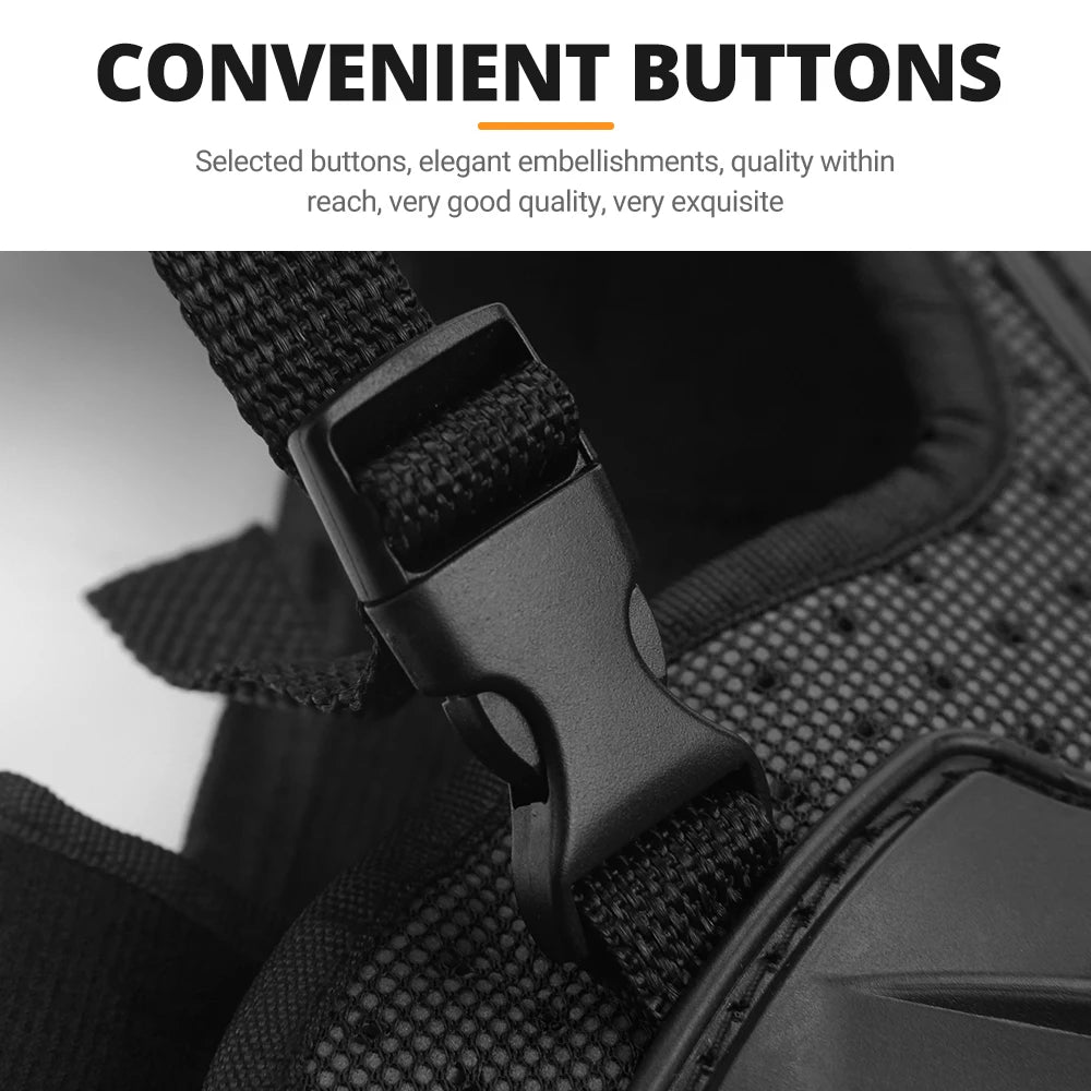 Motorcycle Armor Vest Protection Motocross Body Armor Jacket Protective Armors Riding Kneepads Moto Full Armor Children