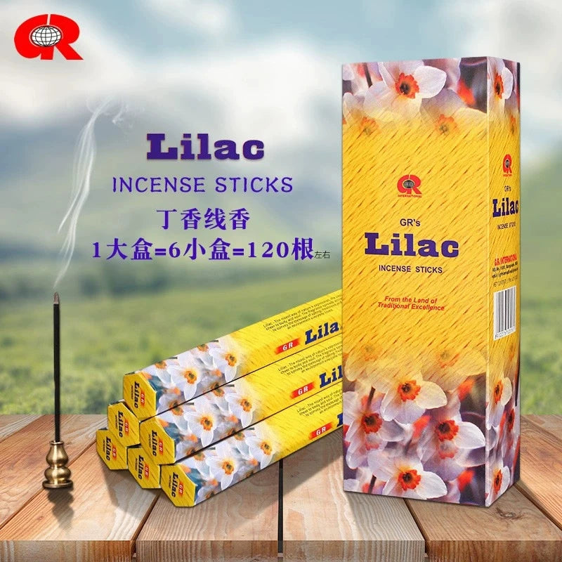 T68 20Pcs India Incense Sticks - Handmade Sandalwood/Lavender/Lemon Aromatherapy Sticks for Meditation