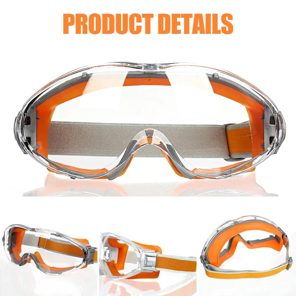 High-Quality HD Motorcycle Riding Goggles with Dustproof Impact-Resistant Anti-Fog Soft Frame  and Excellent Wind Protection