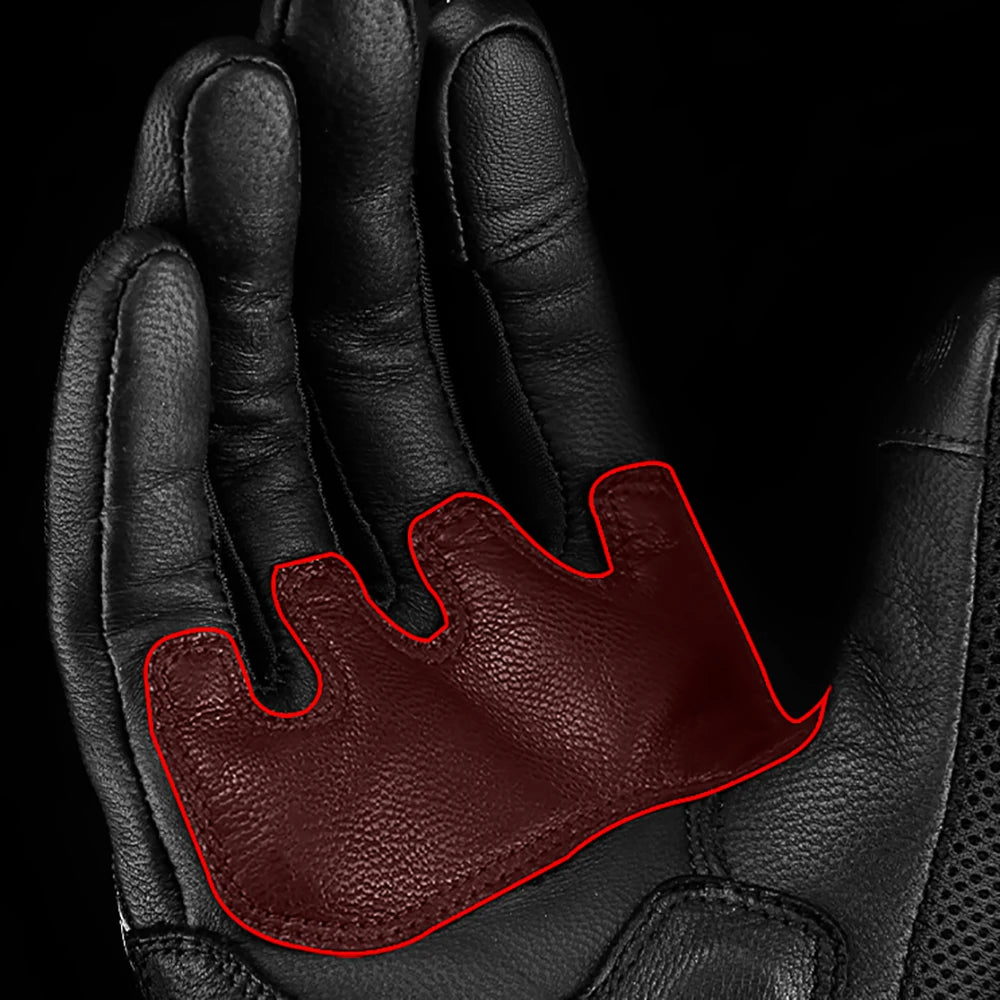 Summer Motocross Riding Racing Gloves Touch Screen Motorcycle Full Finger Protective Gloves Breathable Motorbike Non-slip Gloves