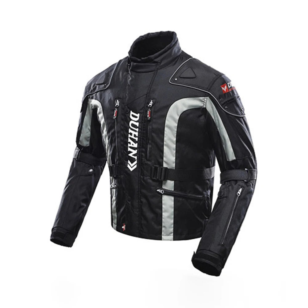 M-2XL Windproof Biker Coat Anti-fall Motorcycle Protection Equipment Wear-resistant Motocross Jacket Men's Motor Clothing