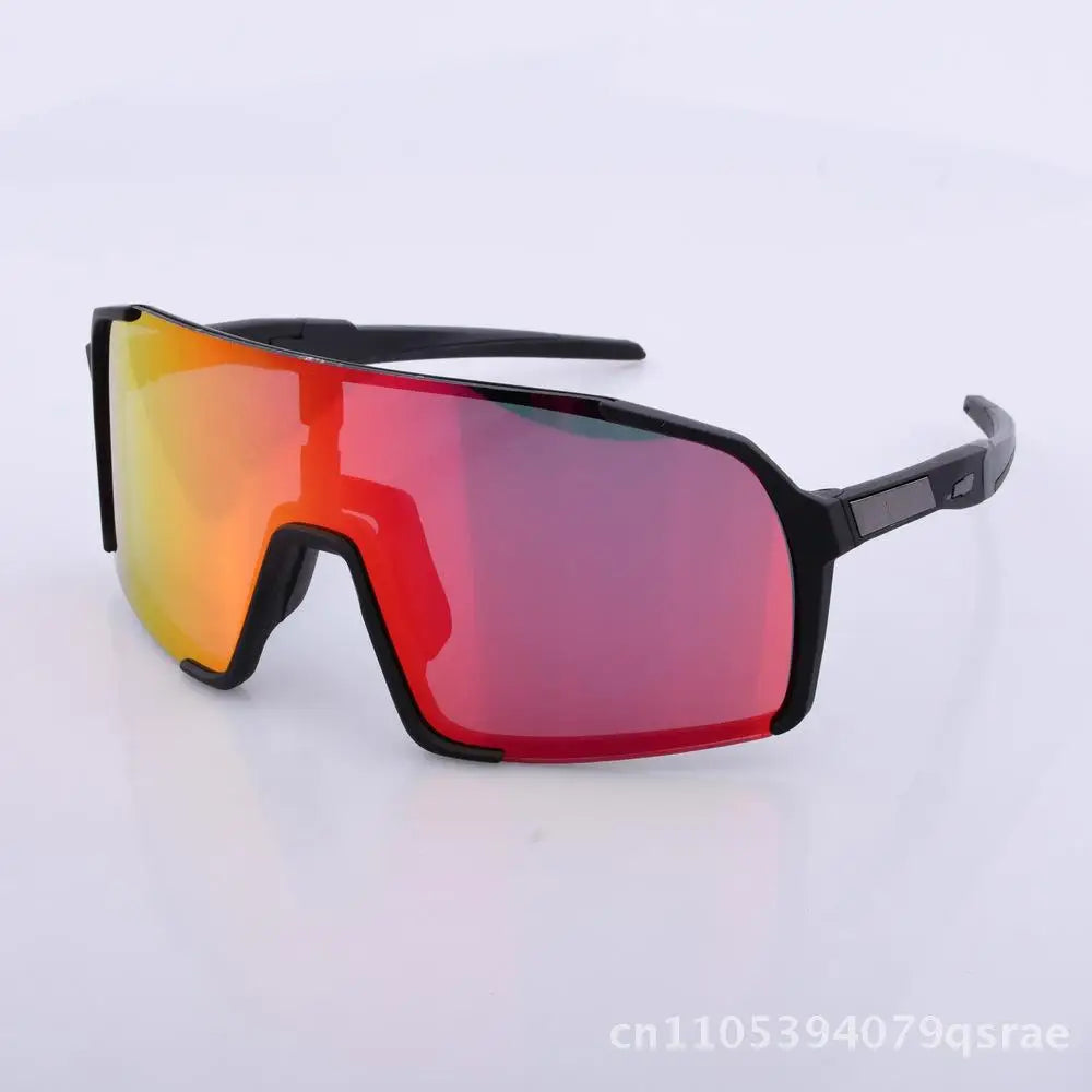 TR90 Sports Riding Glasses Interchangeable Lenses Motorcycle Goggles Unisex Outdoor Riding Sunglasses Windproof Dazzling Colors
