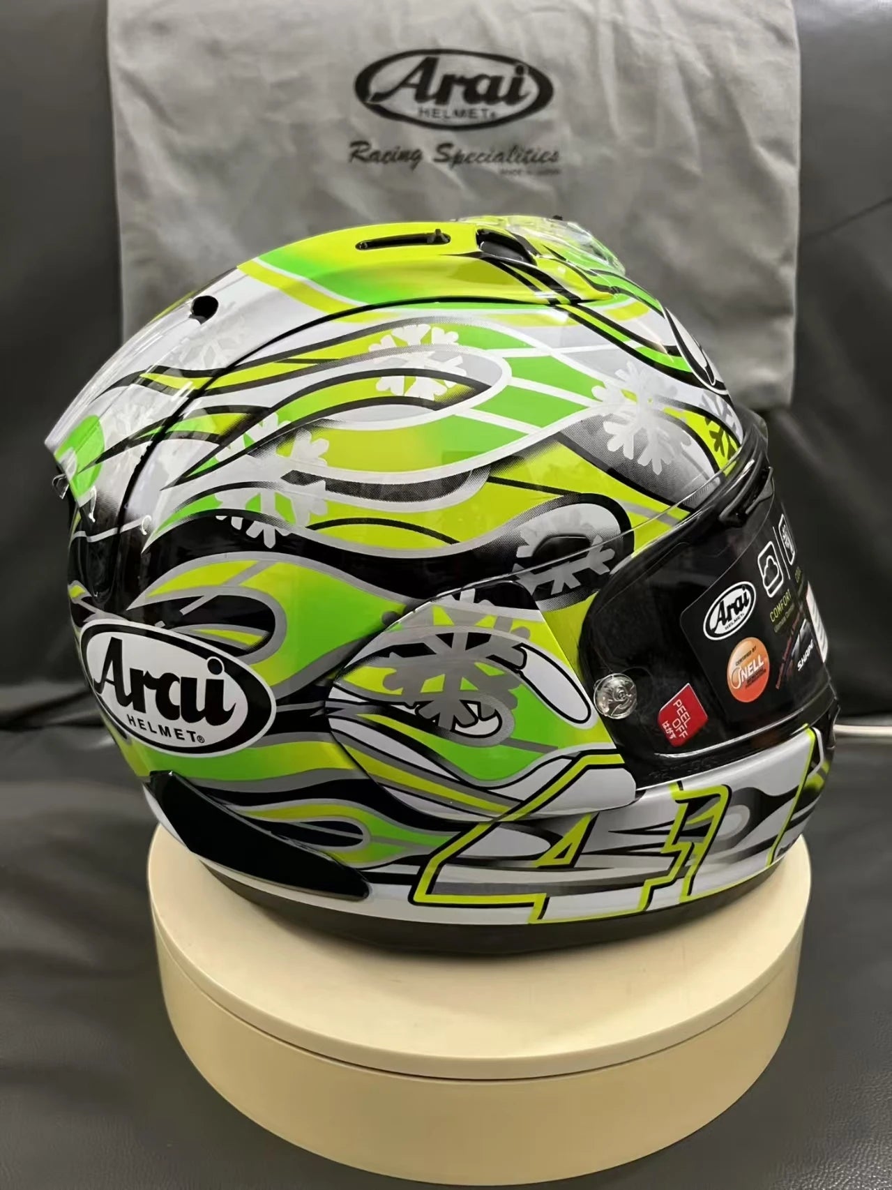 Full Face Motorcycle helmet rx7x RX-7X HAGA GP  green helmet Riding Motocross Racing Motobike Helmet Casco De Motocicleta