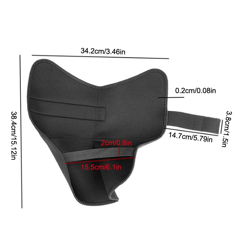 1pc Windproof Ankle Protector Warm Leg Covers Waterproof Cold Proof Foot Gear For Motorcycle Riding Skiing Outdoor Winter Sports