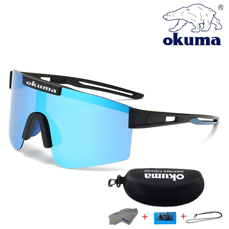 Okuma's new riding polarized sunglasses, motorcycle sports glasses, outdoor climbing sunglasses, UV400