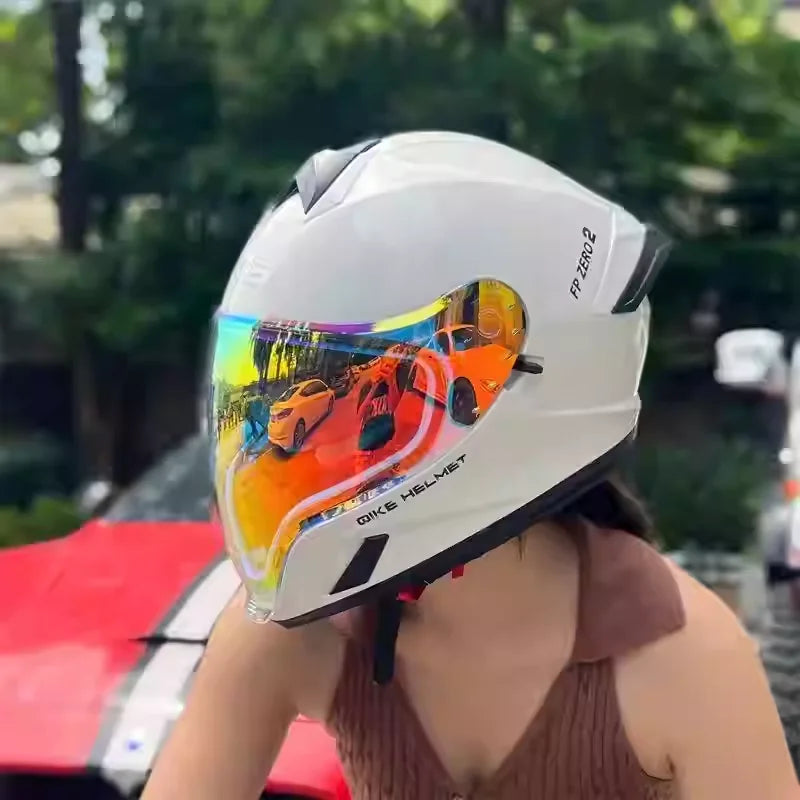 DOT Approved Full Face Motorcycle Helmet for Men And Women Downhill Racing Motorbike Riding Casco Capacete De Moto Kask
