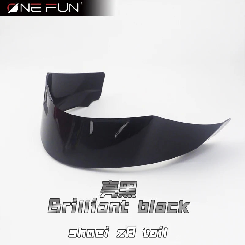 For SHOEI Z8 NXR2 Motorcycle Rear Trim Red ant Helmet Spoiler Case doodle Accessories Tail