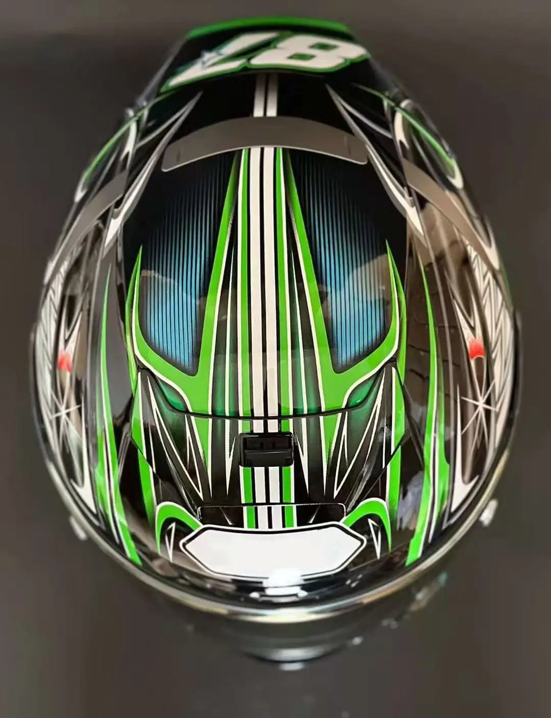 Full Face Motorcycle helmet  X14 YANAGAWA5 green color Riding Motocross Racing Motobike Helmet Casco De Motocicleta