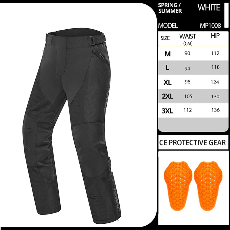 Motorcycle Jacket Anti-fall Breathable Summer Men Coat Moto Protective Gear Motorbike Riding Clothing Moto Jacket