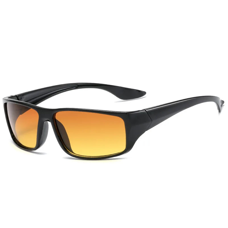 Unisex Outdoors Riding Cycling Sun Glasses Goggles Motorcycle Bicycle Car Safety Driving Night Vision Sunglasses UV Protection