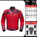 Motorcycle Jacket Anti-fall Breathable Summer Men Coat Moto Protective Gear Motorbike Riding Clothing Moto Jacket