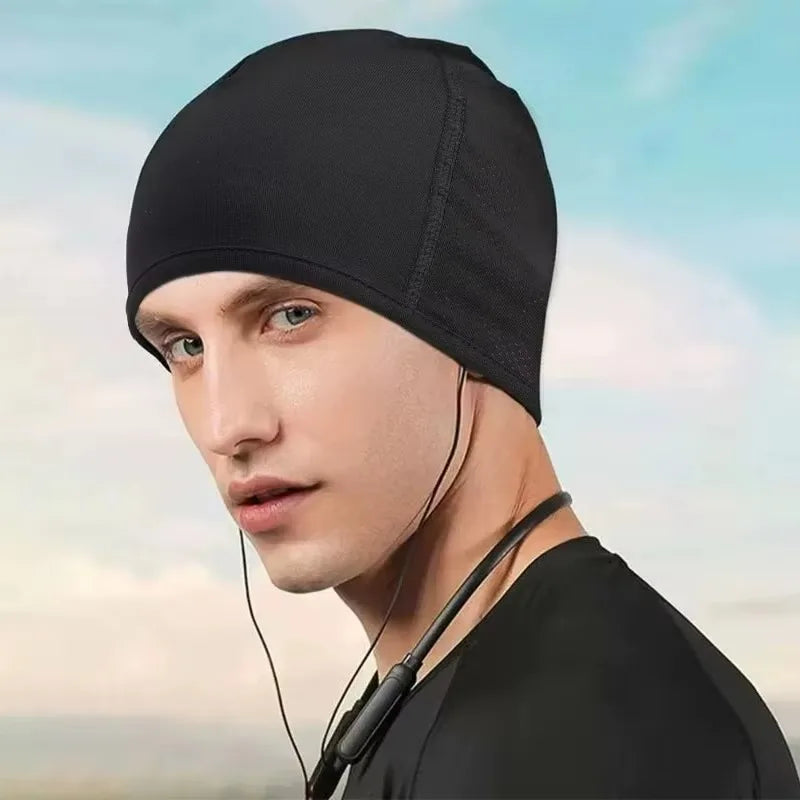 Motorcycle Helmet Inner Cap Hat Quick Dry Breathable Hat Racing Cap Under Helmet Beanie Cap Motocross Motor Helmet Hat 5/1pcs