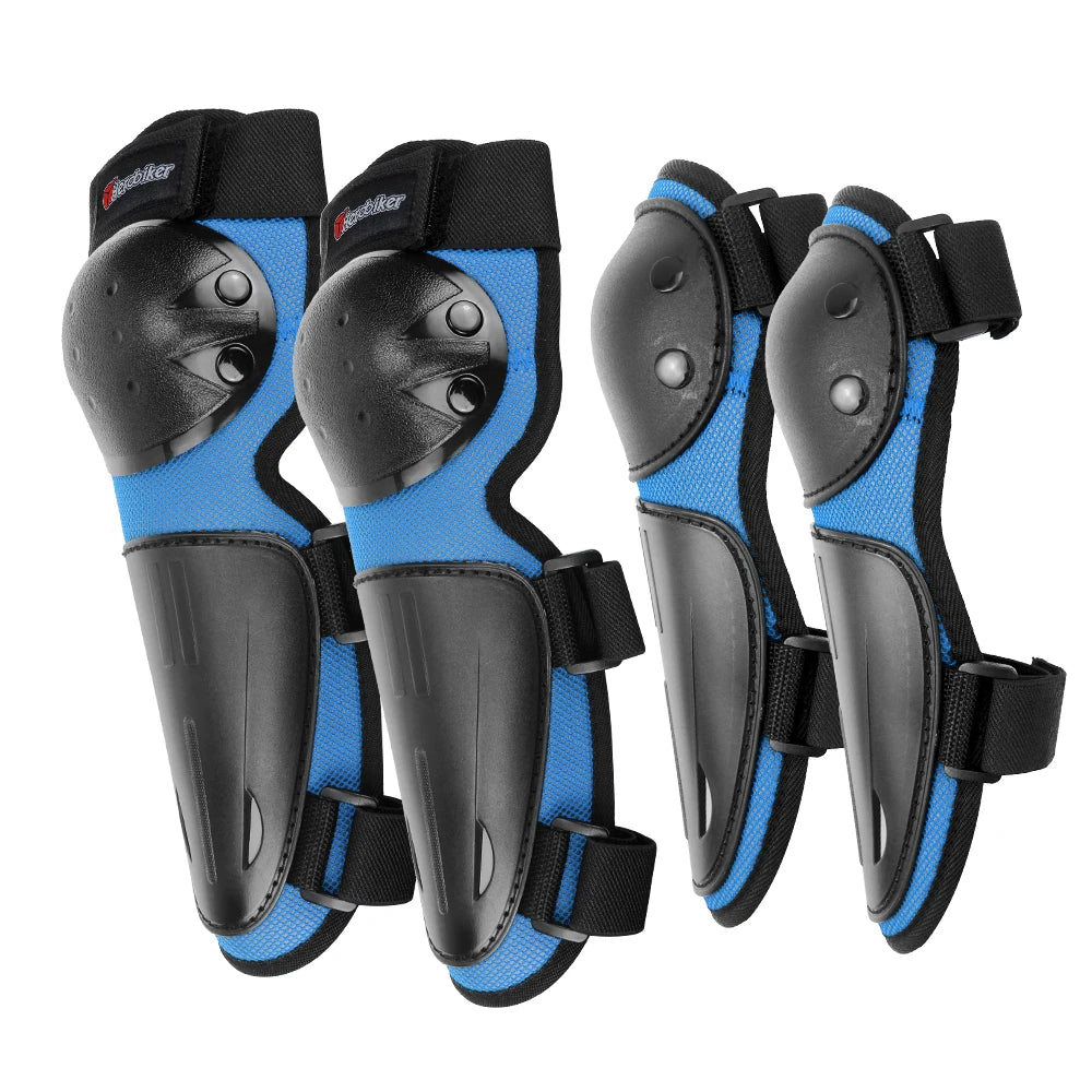 Motorcycle Armor Vest Protection Motocross Body Armor Jacket Protective Armors Riding Kneepads Moto Full Armor Children