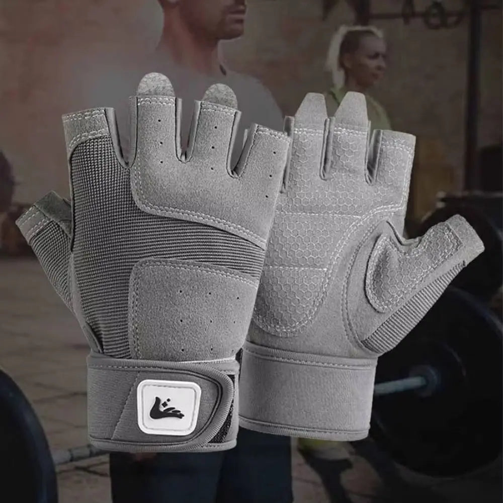 Retro Wear-Resistant Motorcycle Gloves Vintage Anti-Slip Racing Gloves Goatskin Leather Fingerless Half Finger Gloves Women Men