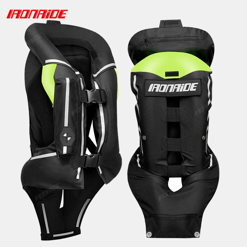 Motorcycle Jacket Motorcycle Air Bag Vest Reflective Motocross Racing Airbag Vest Moto Riding CE Protector Motorcycle Equipment