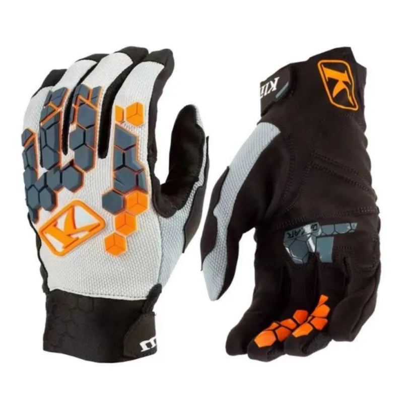 Off Road Motorcycle Riding Gloves Full Finger Anti Wear Breathable Gear For Outdoor Downhill Cycling Motorbike Sports Protection