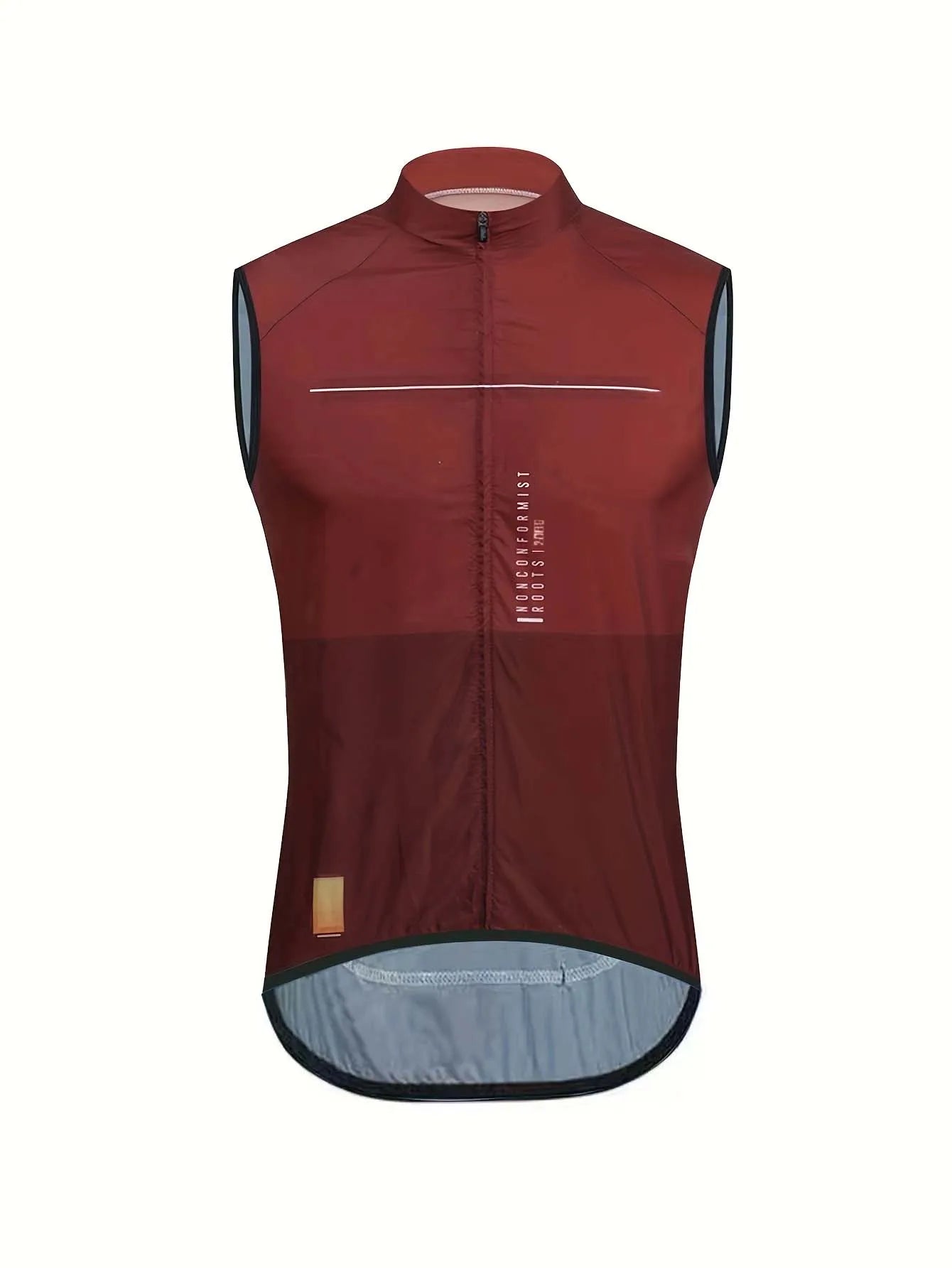 Men Sleeveless Cycling Vest Undershirt Jersey Windproof Cycling Clothing Gilet Motorcycle Vest