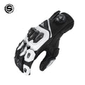 Motorcycle Gloves Black Gold Racing Genuine Leather Motorbike Road Riding Protective Gloves Four Seasons Universal Touch Screen