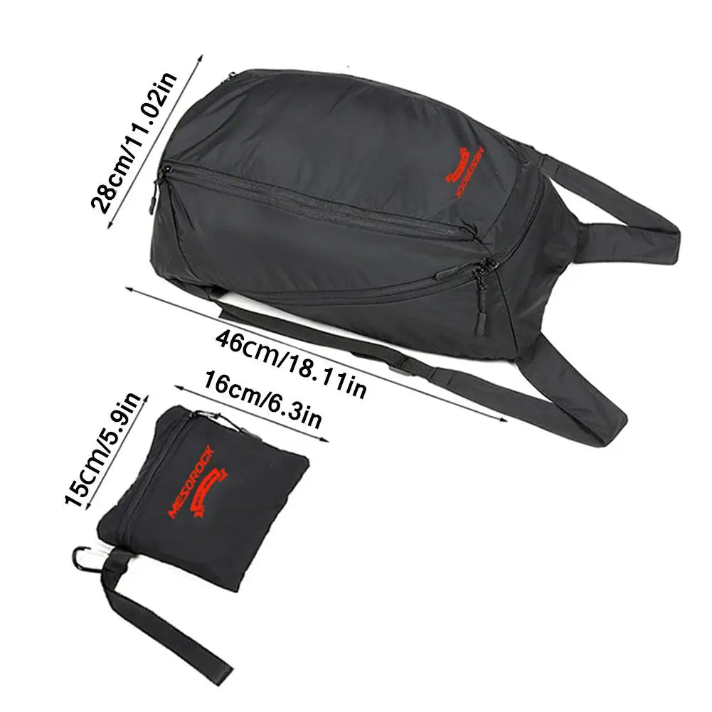 20-28L Motorcycle Backpack Waterproof Expandable Large Capacity Laptop Helmet Storage Bag For Outdoor Sports Motorcycle Riding