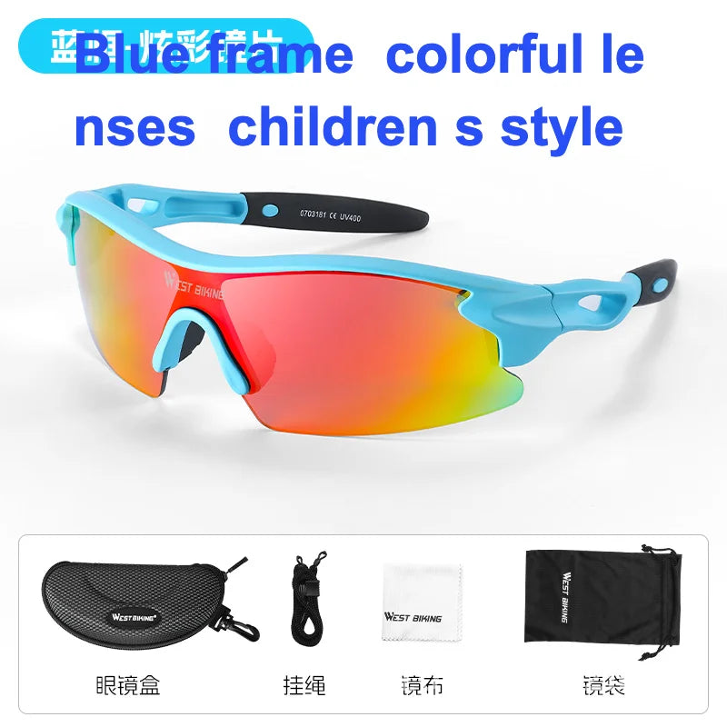 West Rider Unisex Polarized Color Changing Riding Glasses Windproof Outdoor Sports Motorcycle Running Goggles for Men And Women