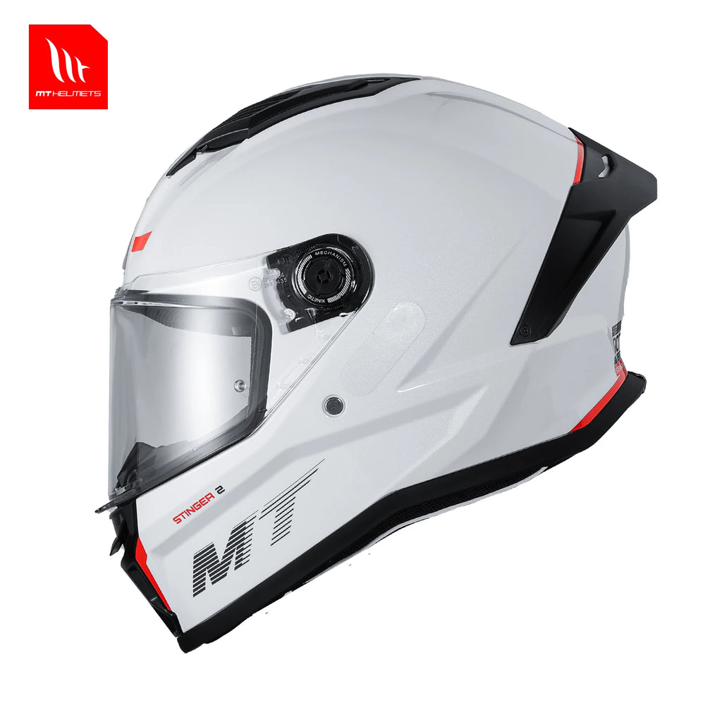 Motocross Helmets Full Face MT Stinger 2 Original Motorcycle Helmet Quick Release ABS Racing XXXL Gloss / Matt NEW ARRIVAL