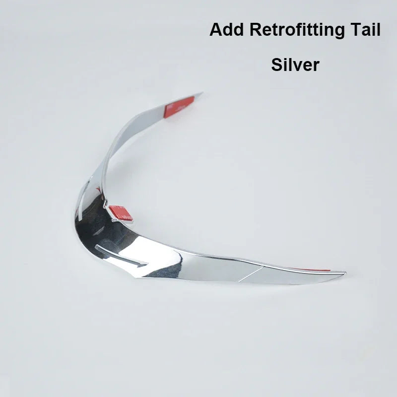 Cascos Para for K1 Motorcycle Helmet Tail Spoiler Capacete De Moto K1 Helmet Tail Refitting Big Spoiler Accessories Universal