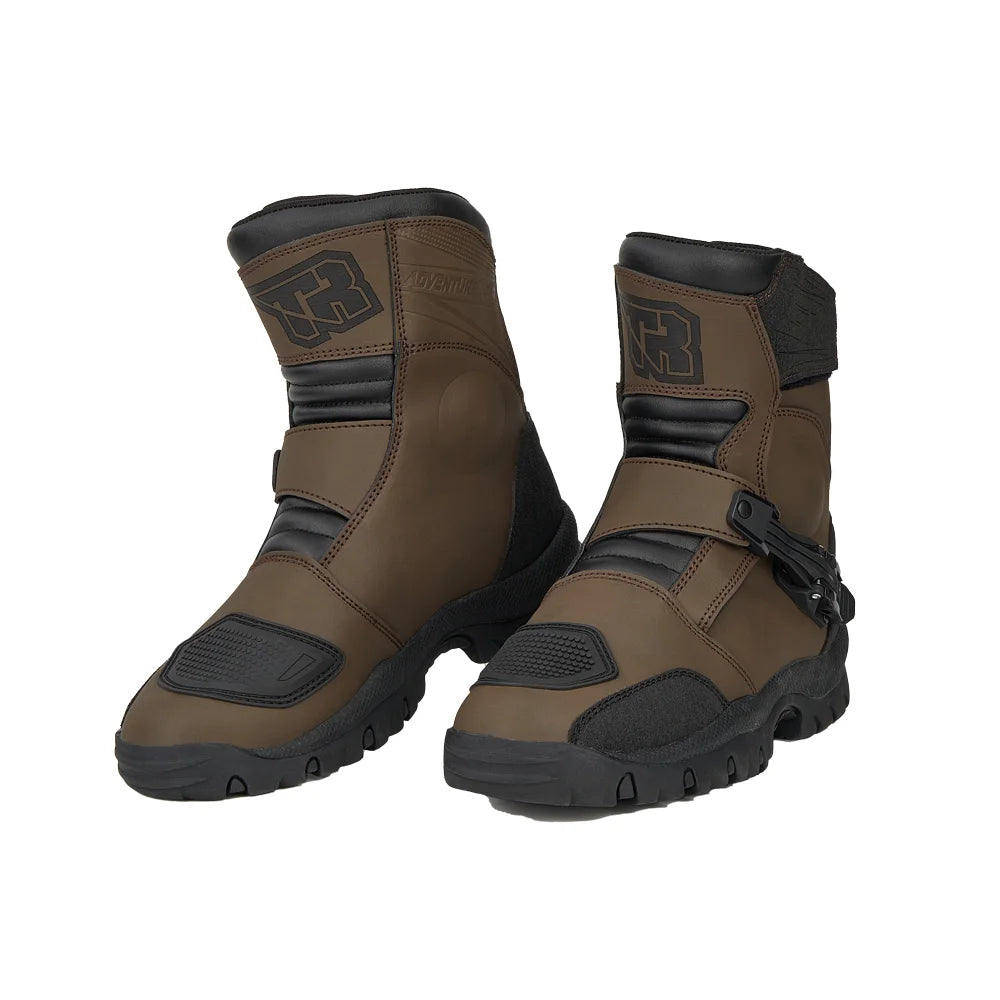 Professional Motorcycle Boots Men Motocross Off Road Racing Boots Wear Resistant Botas Moto Anti-slip Motorcyclist Shoes