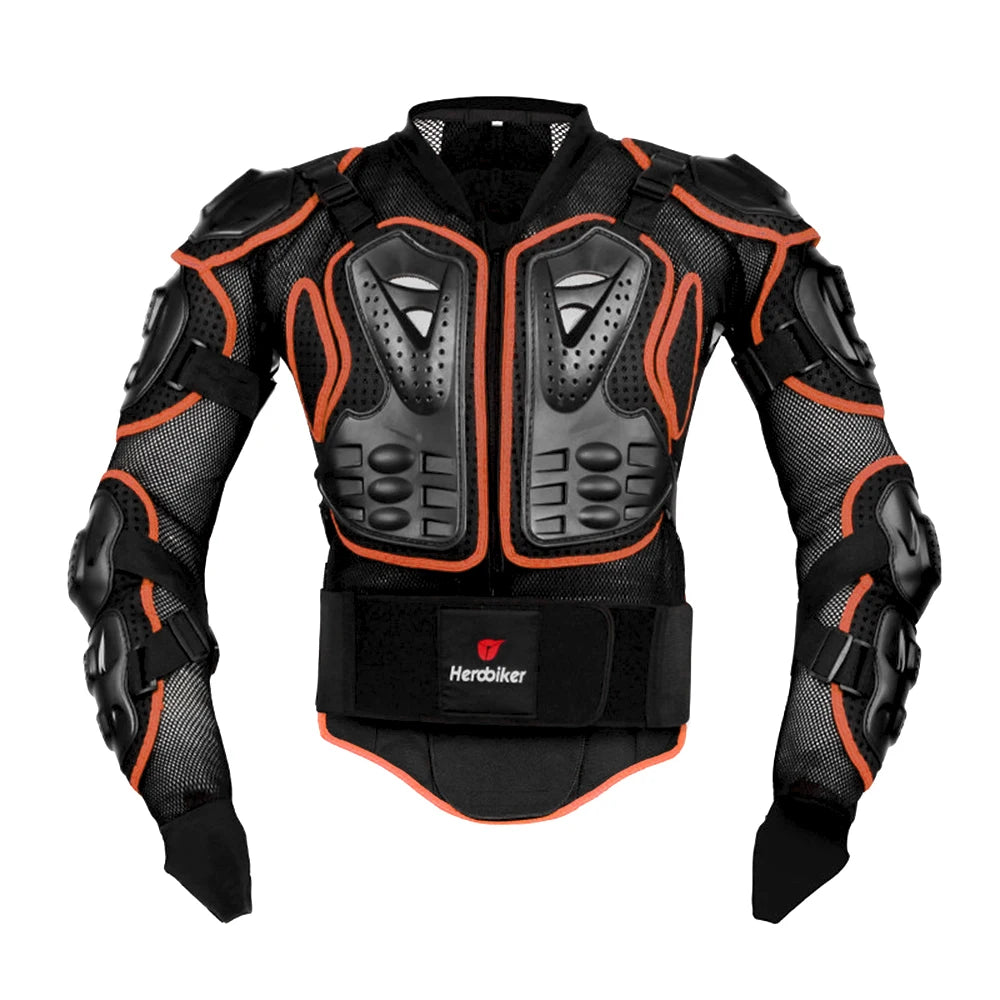 New Men's Motorcycle Jackets Full Body Armor Protection Jackets Motocross Enduro Racing Moto Protective Equipment Clothes S-5XL