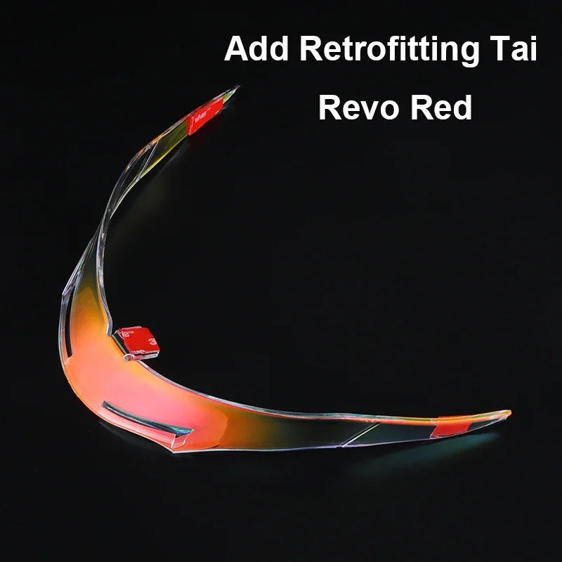 Cascos Para for K1 Motorcycle Helmet Tail Spoiler Capacete De Moto K1 Helmet Tail Refitting Big Spoiler Accessories Universal