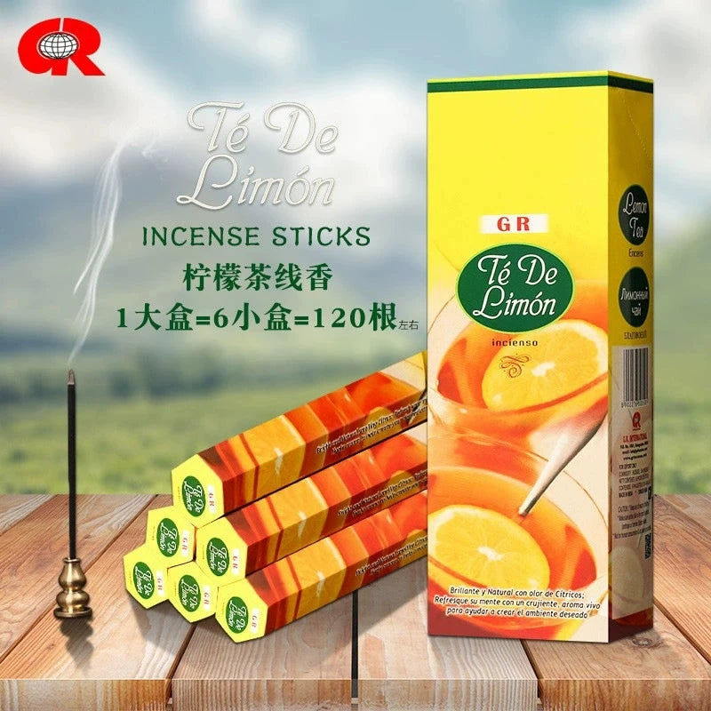 T68 20Pcs India Incense Sticks - Handmade Sandalwood/Lavender/Lemon Aromatherapy Sticks for Meditation