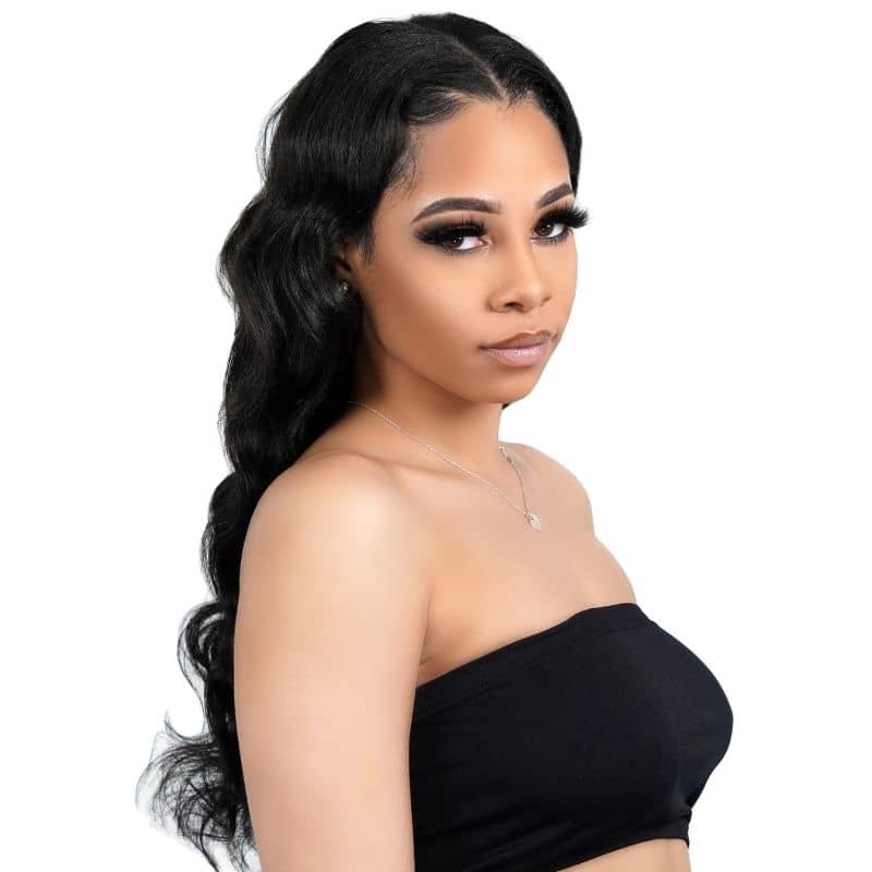 Body Wave U Part 100% Human Hair Wig