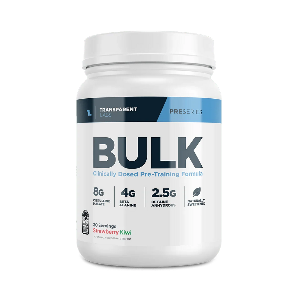 Transparent labs Bulk Pre-Workout -30 Servings