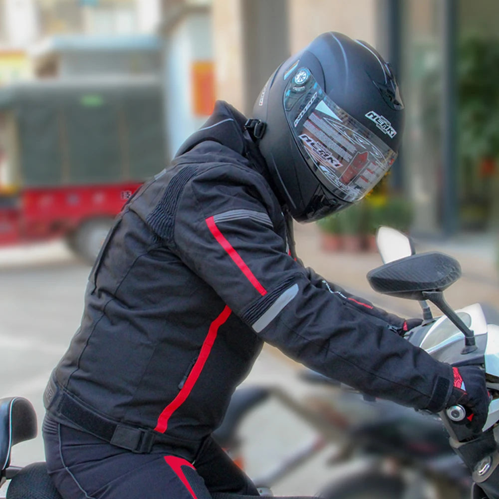 Waterproof Motorcycle Jacket Man Riding Racing Jacket Motocross Jacket Moto Pants Moto Protection With Removeable Linner
