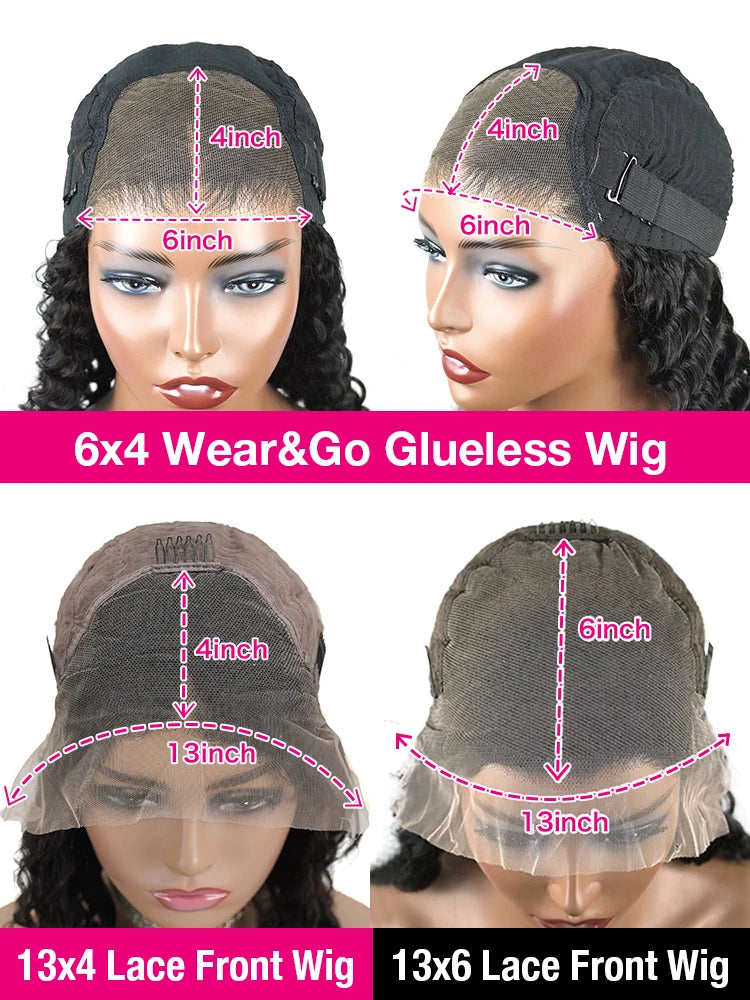 36 40Inch Bone Straight Lace Front Wig 13x4 13x6 HD Lace Frontal Human Hair Brazilian 6x4 HD Glueless Wig Pre Cut Lace No Glue