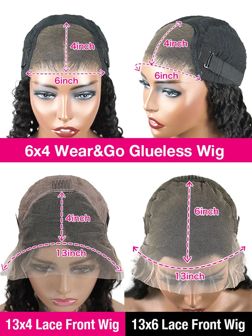 36 40Inch Bone Straight Lace Front Wig 13x4 13x6 HD Lace Frontal Human Hair Brazilian 6x4 HD Glueless Wig Pre Cut Lace No Glue