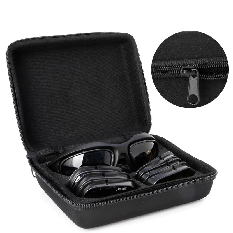 New Windproof Polarized Motorcycle Lens Sun Glasses Riding Cycling Biker Sports Wrap