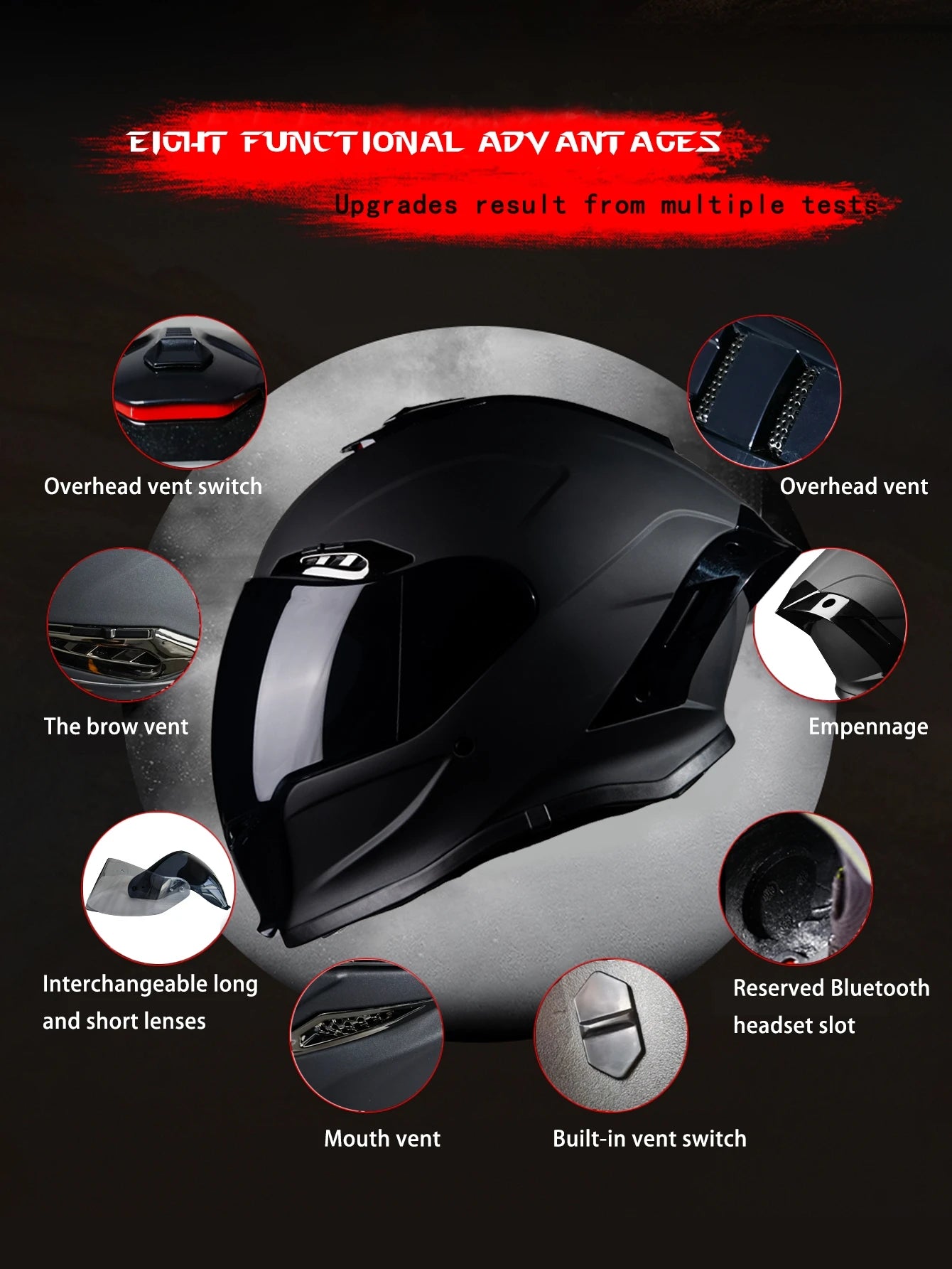 NBTK Phantom Motorcycles Helmet Long Wing Quiet Ride Shield Bluetooth ECE DOT Motorcycle Hull Helmet Helmets Motorcycle Casco para Motos