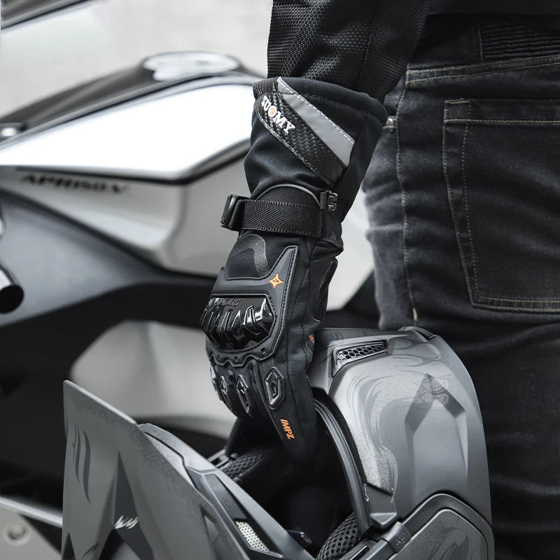 2025-upgrade Motorcycle Gloves Guantes Riding Touch Screen For Hoka Shoes Waterproof Raincoat Man Moto Gp