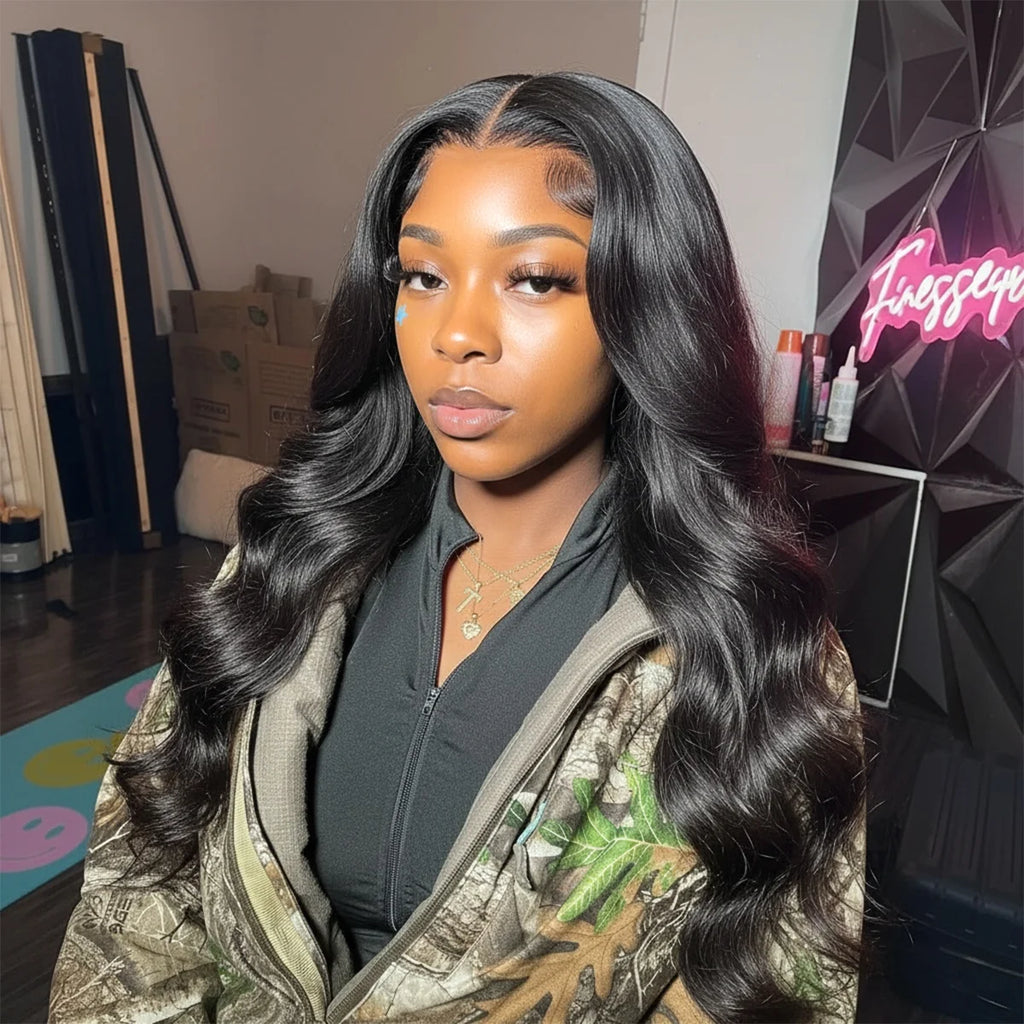 30 40 Inch Body Wave 13x6 HD Lace Frontal Wigs Brazilian Hair 13x4 Transparent Lace Front Human Hair Wigs for Women Pre Plucked
