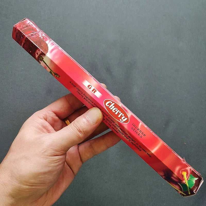 Y 20 Sticks Indian Incense White Sage Meditation Lavender Yoga Sea Breeze Love Incense Purifying Air Deodorization Aromatherapy