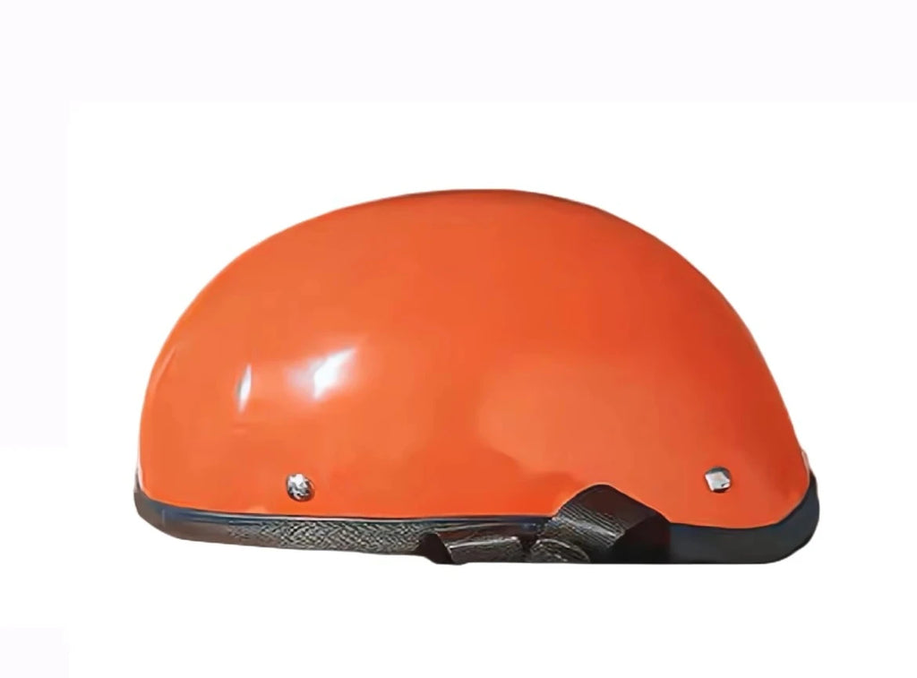 Vintage Retro German Soldier Half Helmet Fiberglass Shell Lightweight Cruise Off Road Motorcycle Helmet Cool Stylish Design