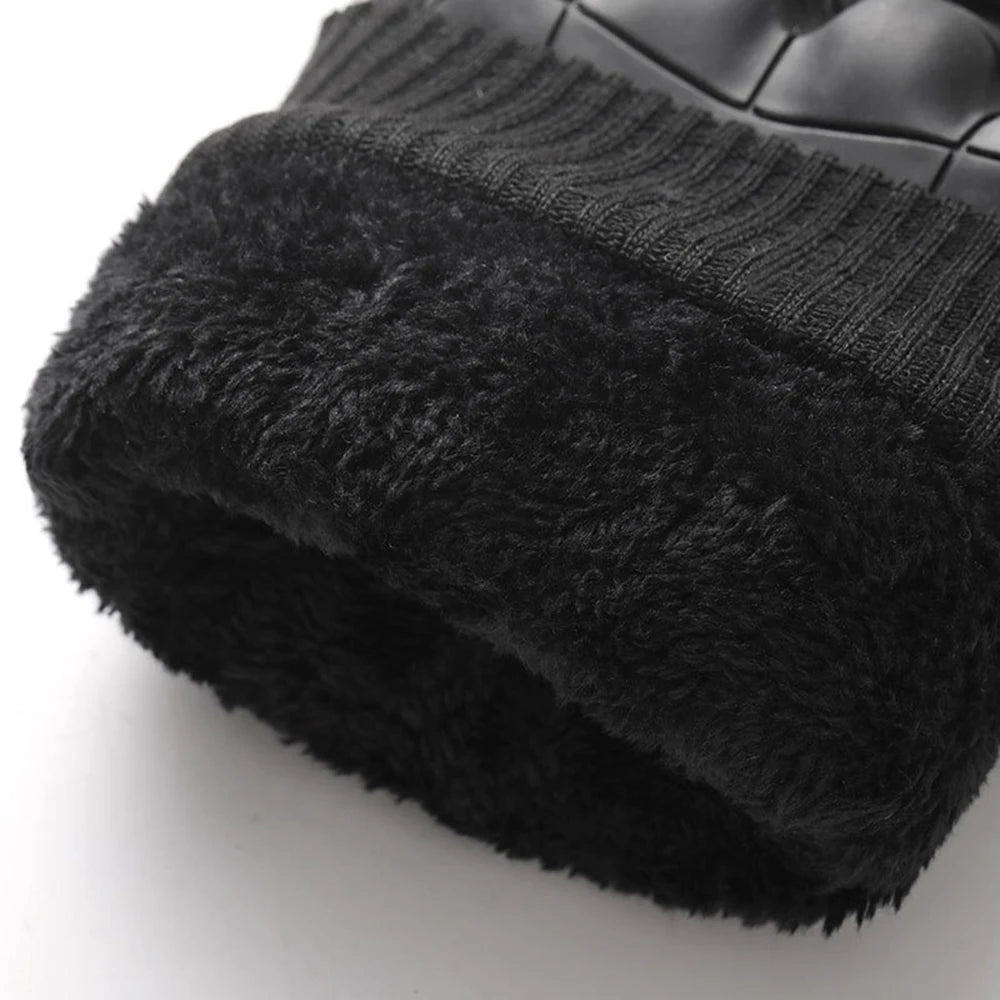 Winter Warm Motorcycle Gloves Full Finger Touch Screen Guantes Moto Outdoor Sport Motorbike Riding Gloves Motorcycle Equipment